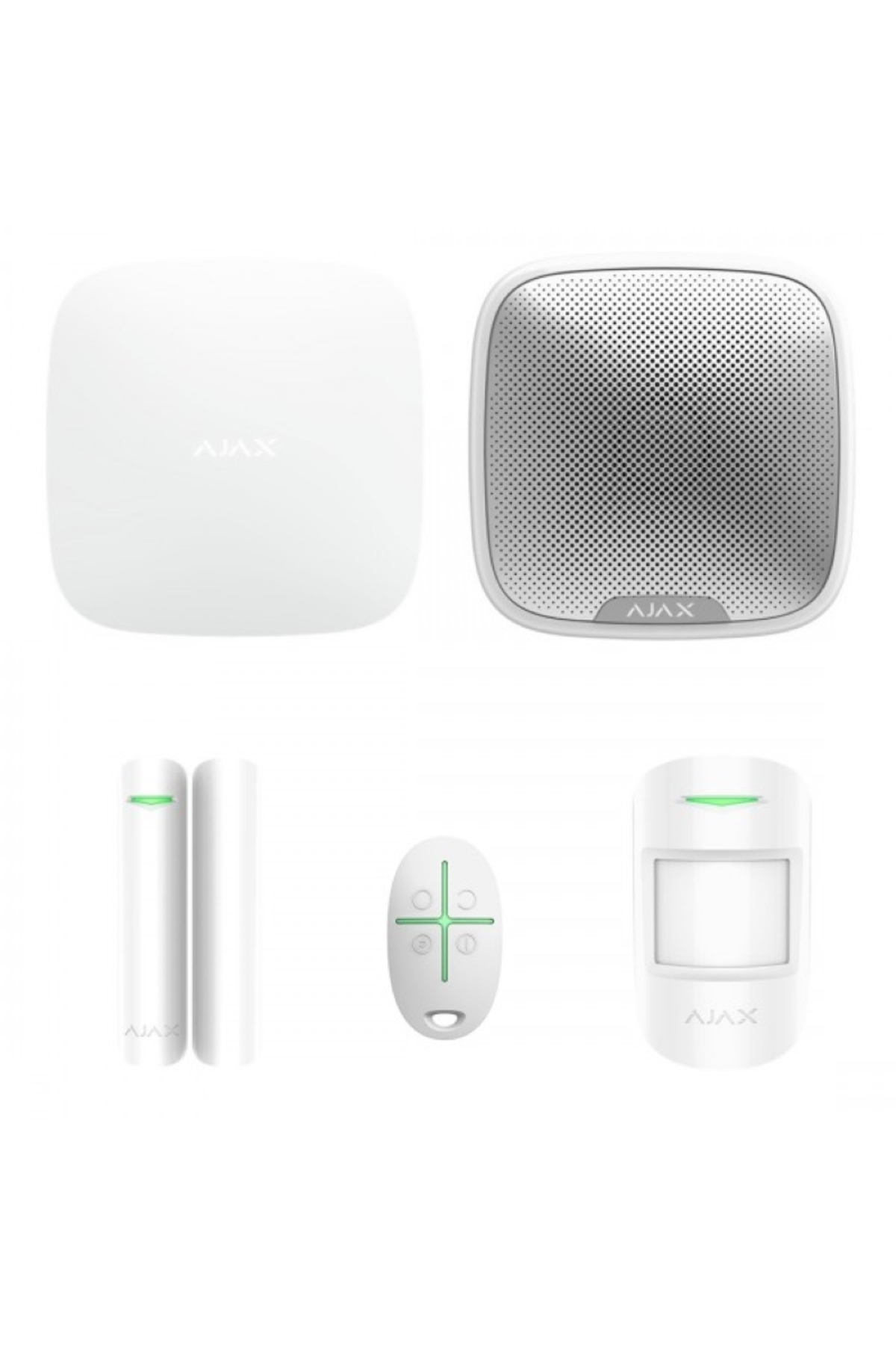 Ajax Sirenli 5 Li Başlangıç Alarm Set ( Dış Ortam ) Beyaz