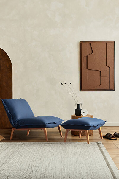 Eymense Orzo Ayak Uzatmalı Yataklı Berjer