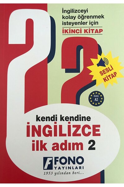 Fono Yayınları İngilizce İlk Adım 2 (Sesli Kitap) / Deniz Meriç / Fono Yayınl...