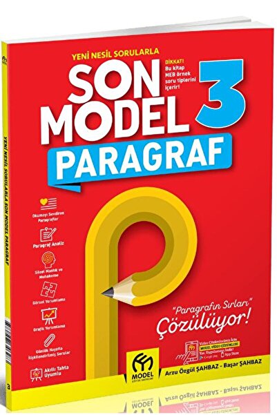 MODEL EĞİTİM YAYINCILIK 3. Sınıf Son Model Paragraf Soru Bankası / Kolektif /...