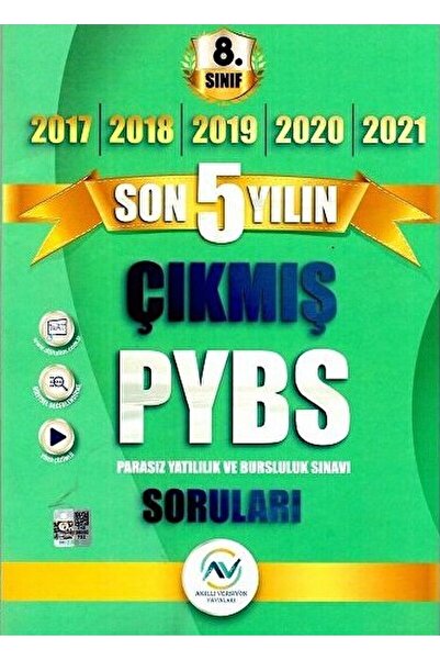 AV YAYINLARI 8. Sınıf PYBS Son 5 Yıl Çıkmış Sorular / Kolektif / AV Yayınları...