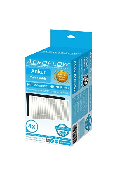 srfn ticaret Σετ φίλτρων Eufy Robovac 12 Hepa - 4 τεμάχια T2906021