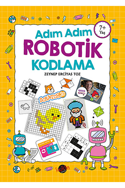 Kukla Yayınları Adım Adım Robotik Kodlama 7+ Yaş / Zeynep Erciyas Toz / Kukla...