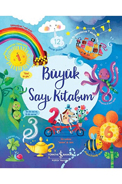 TÜRKİYE İŞ BANKASI KÜLTÜR YAYINLARI Büyük Sayı Kitabım / Felicity Brooks / İş...