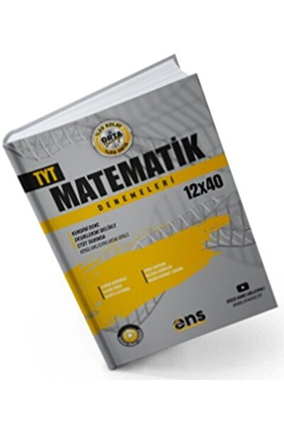 Ens Yayınları TYT Matematik 12 x 40 Denemeleri ENS Yayıncılık / Kolektif / EN...