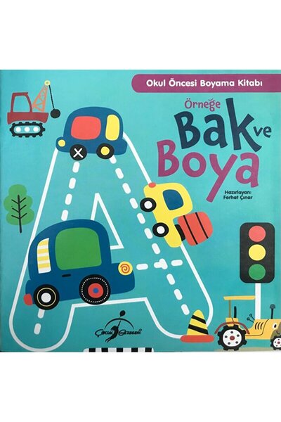 Çocuk Gezegeni Örneğe Bak ve Boya 6 / Ferhat Çınar / Çocuk Gezegeni / 9786052...