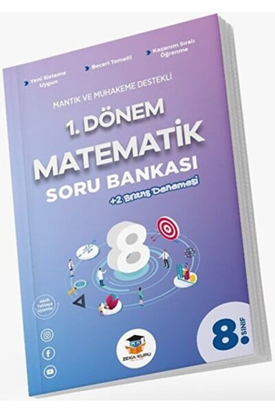 Zeka Küpü Yayınları 8. Sınıf 1. Dönem Matematik Soru Bankası / Kolektif / Zek...