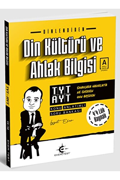 Eker Test Yayınları Eker Test TYT AYT Din Kültürü ve Ahlak Bilgisi Konu Anlat...