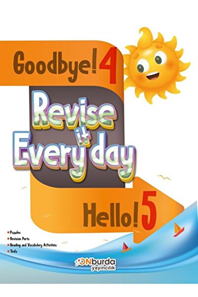 Onburda Yayınları 4. Sınıf Revise it Everyday Yaz Tatil Kitabı / Kolektif / O...