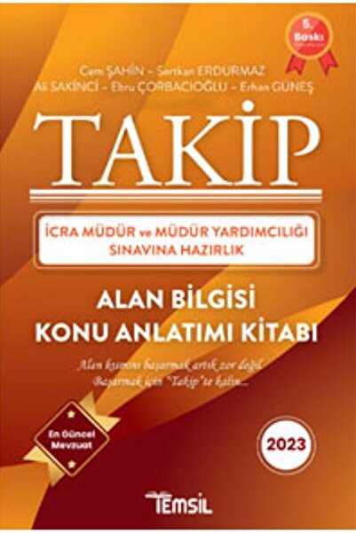 Temsil Kitap Takip İcra Müdürlüğü Ve Müdür Yardımcılığı Sınavına Hazırlık Kon...