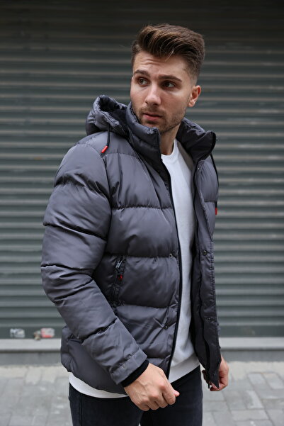 Cropper Men's Fur Lined Puffer Coat