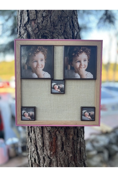 Lion 28x28 magnetic decorative frame 5 pieces