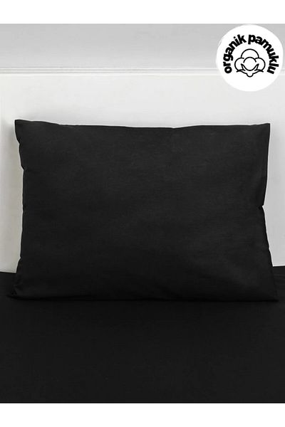 Lotusline Ranforce Double Luxury Duvet Cover Set - Black Cotton