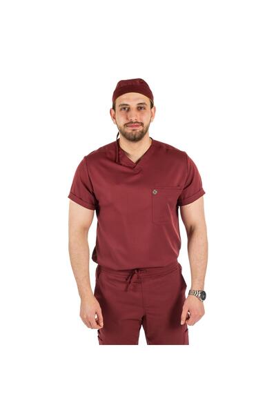 Prof Îmbrăcăminte medicală Doctor Asistent medical Scrubs Top chirurgical mat...