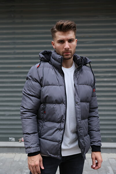 Cropper Men's Fur Lined Puffer Coat