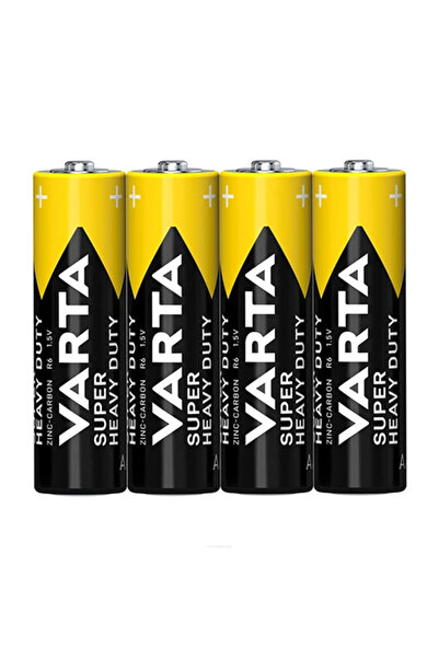 Varta 1.5v Superlife Çinko Karbon Aa Kalem Pil - 4'lü Shrink