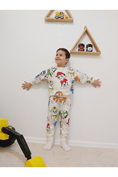 Tudekids مجموعة بدلة زوجين مطبوعة من باو باترول