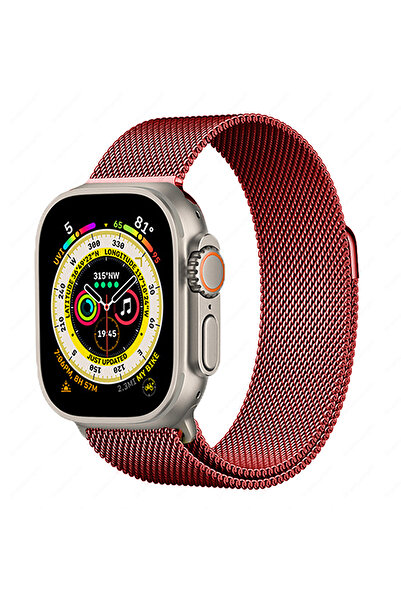 mimtec Apple Watch 4 5 6 7 8 9 10 Se 38 40 41 Mm Uyumlu Kordon Kayış Bileklik...