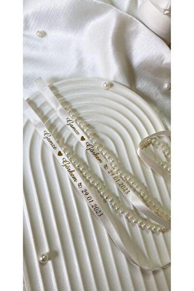 VIP HEDIYELIK Incili Söz Kurdelası Kişiye Özel Isimli