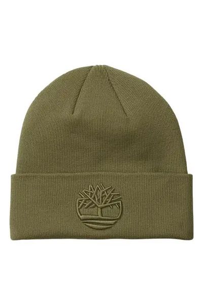 Timberland Pánská khaki čepice Tonal 3d Embroidery Beanie Tb0a2pjra581