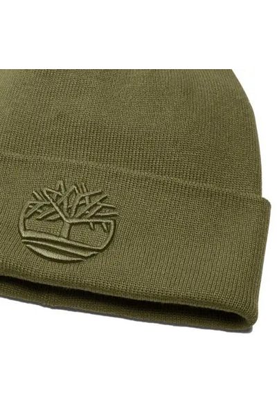 Timberland Pánská khaki čepice Tonal 3d Embroidery Beanie Tb0a2pjra581