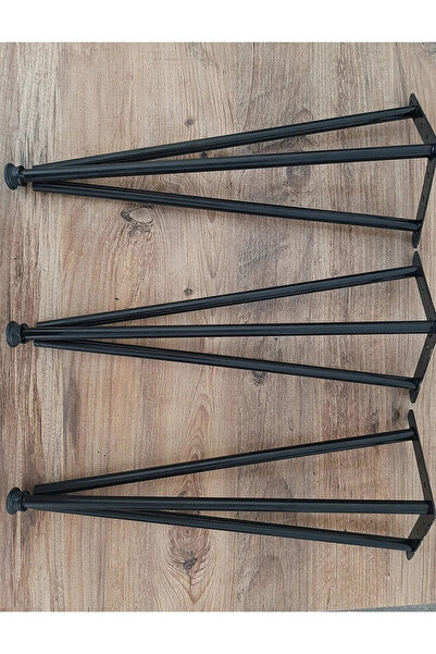 Tapacım 50 Cm 4 Adet Boru Orta Sehpa Zigon Sehpa Ayağı ( Metal )