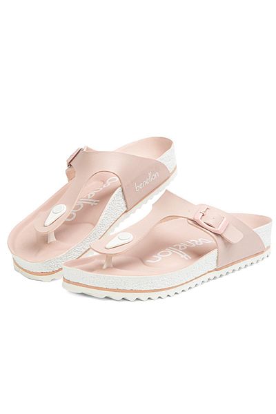 Benetton ®| BN-1324 - Salmon - Women's Slippers
