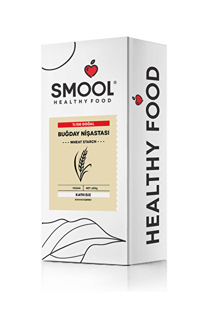 SMOOL BUĞDAY NİŞASTASI (600 GR) , VEGAN, KATKISIZ, DOĞAL