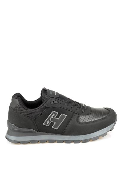 Wickers Black-Smoked Men's Sneakers