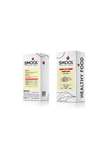 SMOOL MISIR UNU (750 GR), GLÜTENSİZ, VEGAN, KATKISIZ