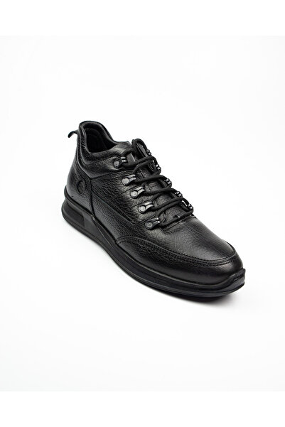 Voyager 4509 Siyah Deri Erkek Bot