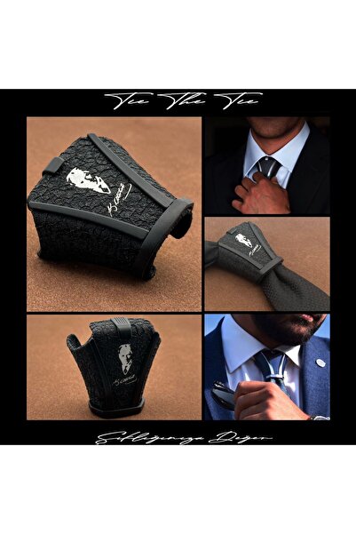 FİLAMİNGOO Kravat aksesuarı Mustafa Kemal Atatürk portresi Desenli