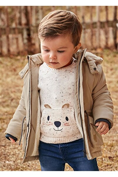 MAYORAL Erkek Bebek Triko Kazak Krem 2319