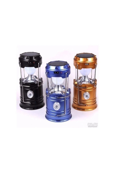 ataşbey Kamp Lambası Fanus Güneş Enerjili Kamp Çadır Feneri Led Solar Şarjlı ...