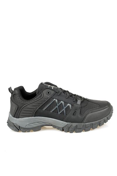 Wickers Thick Sole Black-Smoked Men's Sports Shoes