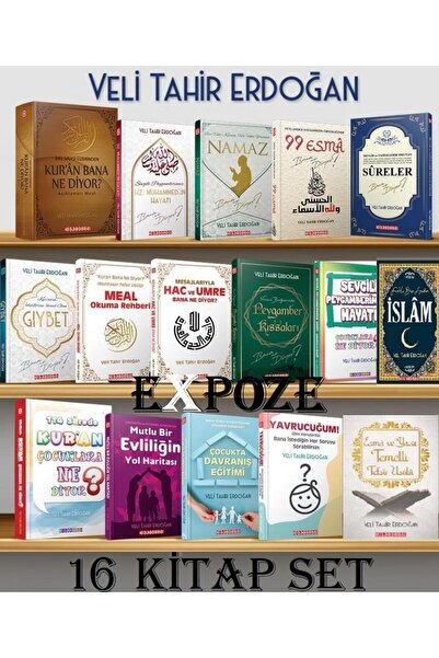 Bilgeoğuz Yayınları Kuran Bana Ne Diyor Veli Tahir Erdoğan Seti 16 Kitap / Ve...