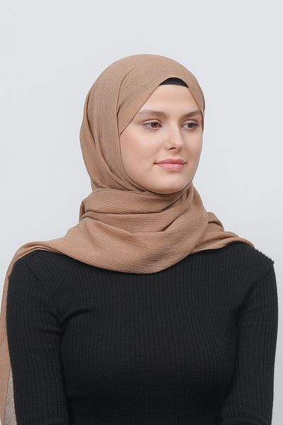 Altobeh Γυναικείο Πρακτικό τσαλακωμένο σάλι Mira Hijab