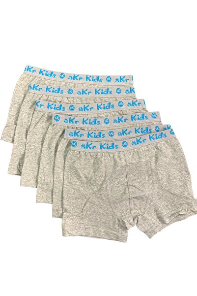 Lumenia ΒΑΜΒΑΚΙ ΓΚΡΙ ΑΝΔΡΙΚΟ BOXER, 5 ΣΥΣΚΕΥΑΣΙΑ ΠΑΙΔΙΚΟ LYCRA BOXER, MULTI-K...