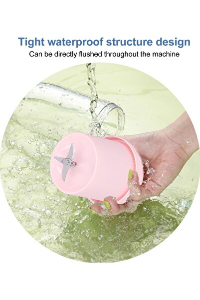 RED BOSS Portable Rechargeable Blender - Fresh Juice Blender| Portable Wireless Rechargeable Smoothie Hand Blender