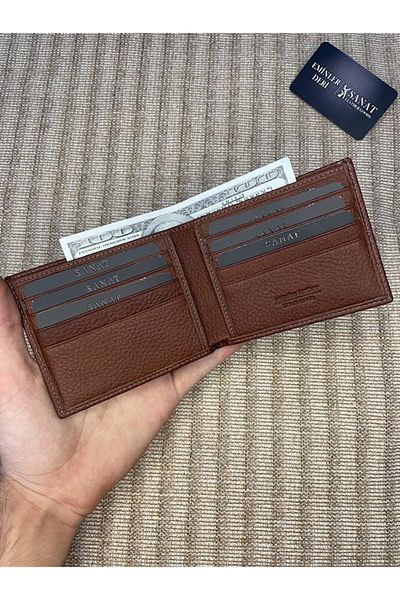 SANAT LEATHER Sl-671 genuine leather classic men's wallet ART LEATHER