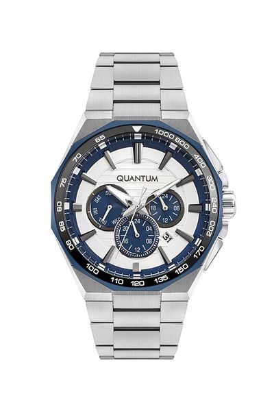 Quantum PWG1056.330 45 mm Steel Cord Men's Wrist Watch
