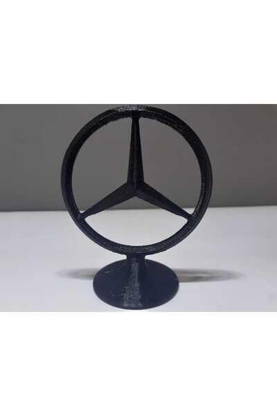 3D SAN BASKI Mercedes Amblemi