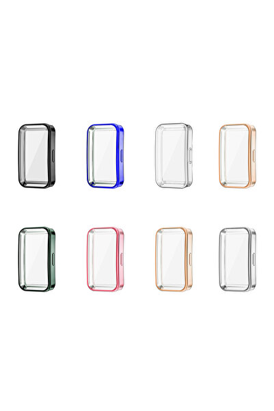 Microcase Huawei Band 8 Önü Kapalı Silikon Kılıf - AL3173