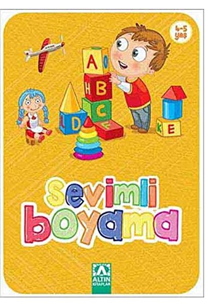 Altın Kitaplar Sevimli Boyama (Sarı) / Kolektif / Altın Kitaplar / 9789752119789