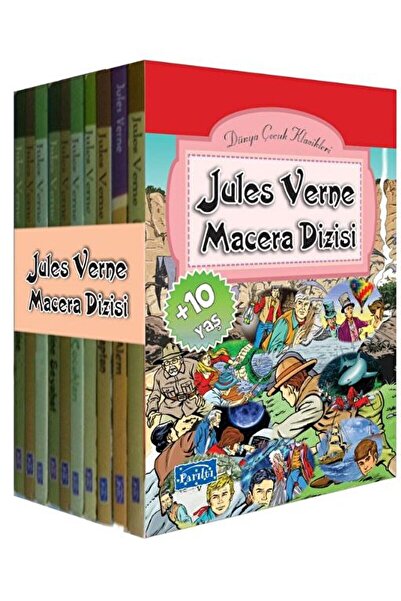 Generic Brand Jules Verne Macera Dizisi (10 Kitap Takım) / Jules Verne / Parı...