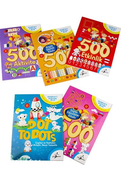 Çocuk Gezegeni 500 Okul Öncesi Aktiviteli Boyama 5 / Kolektif / Çocuk Gezegen...