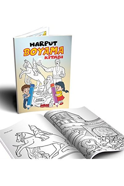 Bordo Ressam Harput Coloring Book