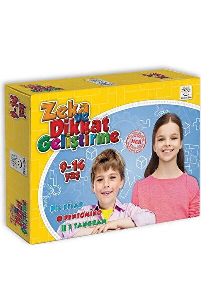 yükselen zeka 9-14 Yaş Zeka ve Dikkat Geliştirme Seti (Zeka Testleri, Okul ve...