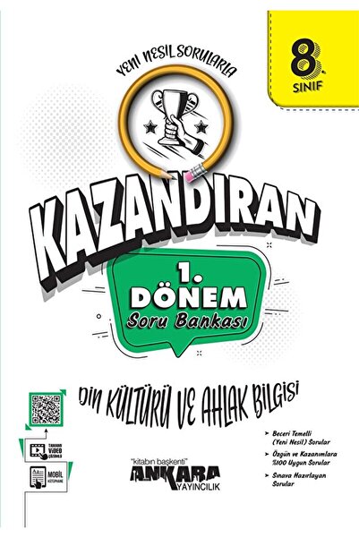 Ankara Yayıncılık LGS Kazandıran 8. Sınıf 1. Dönem Din Kültürü ve Ahlak Bilgi...
