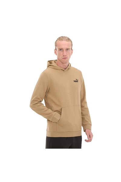 Puma 675975-85 Puma Ess Elevated Hoodie Toasted Ανδρικό φούτερ καφέ